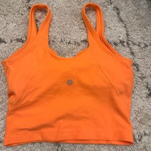 Lululemon Athletica Align Tank Size 2 Orange Soda